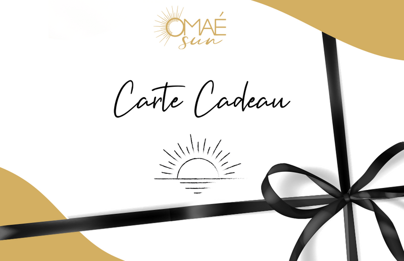 Carte cadeau Omaé'Sun